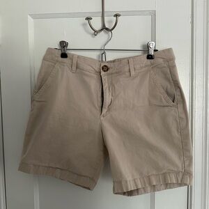 Chubbies 7” inseam flat front khaki/chino shorts